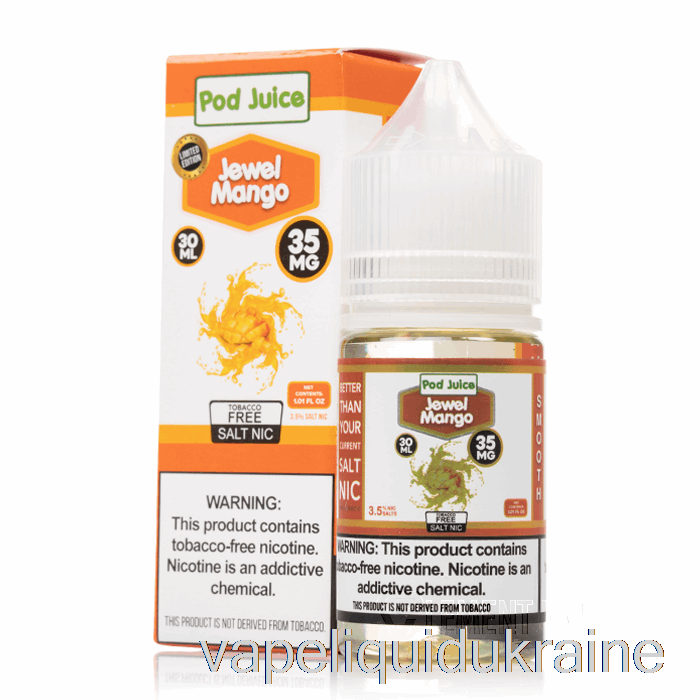 Vape Ukraine Jewel Mango - Pod Juice - 30mL 35mg